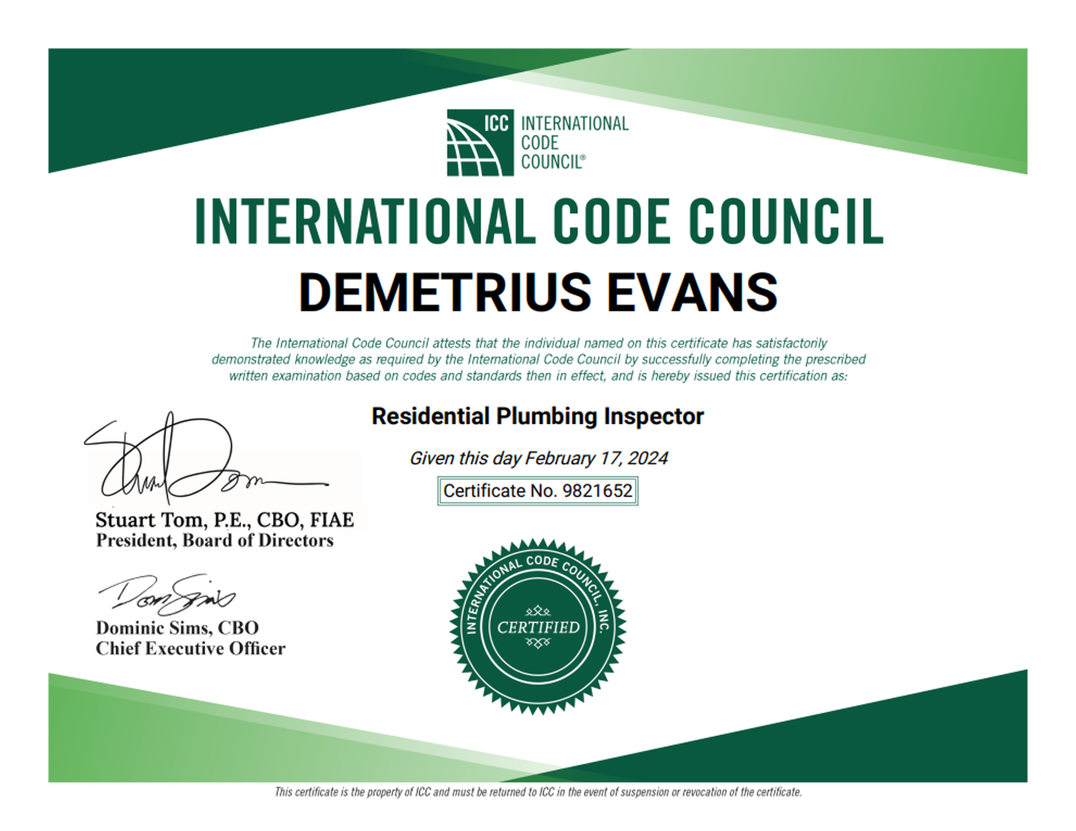 icc-residential-plumbing-inspector-certificate